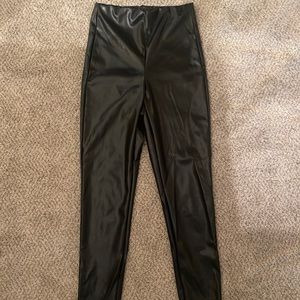 Faux Leather Pants